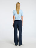 Myessential Ss O-Neck Tee - Cashmere Blue