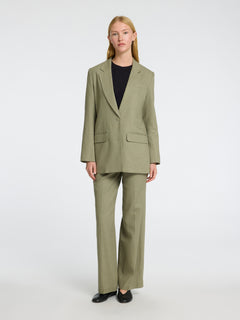 Tania-Rita Ls Relaxed Blazer - Vetiver