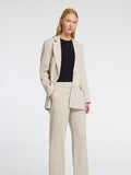 Tania-Rita Ls Relaxed Blazer - Nomad Melange