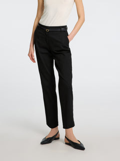 Vera-Rita Mw Cropped Pant Noos - Black
