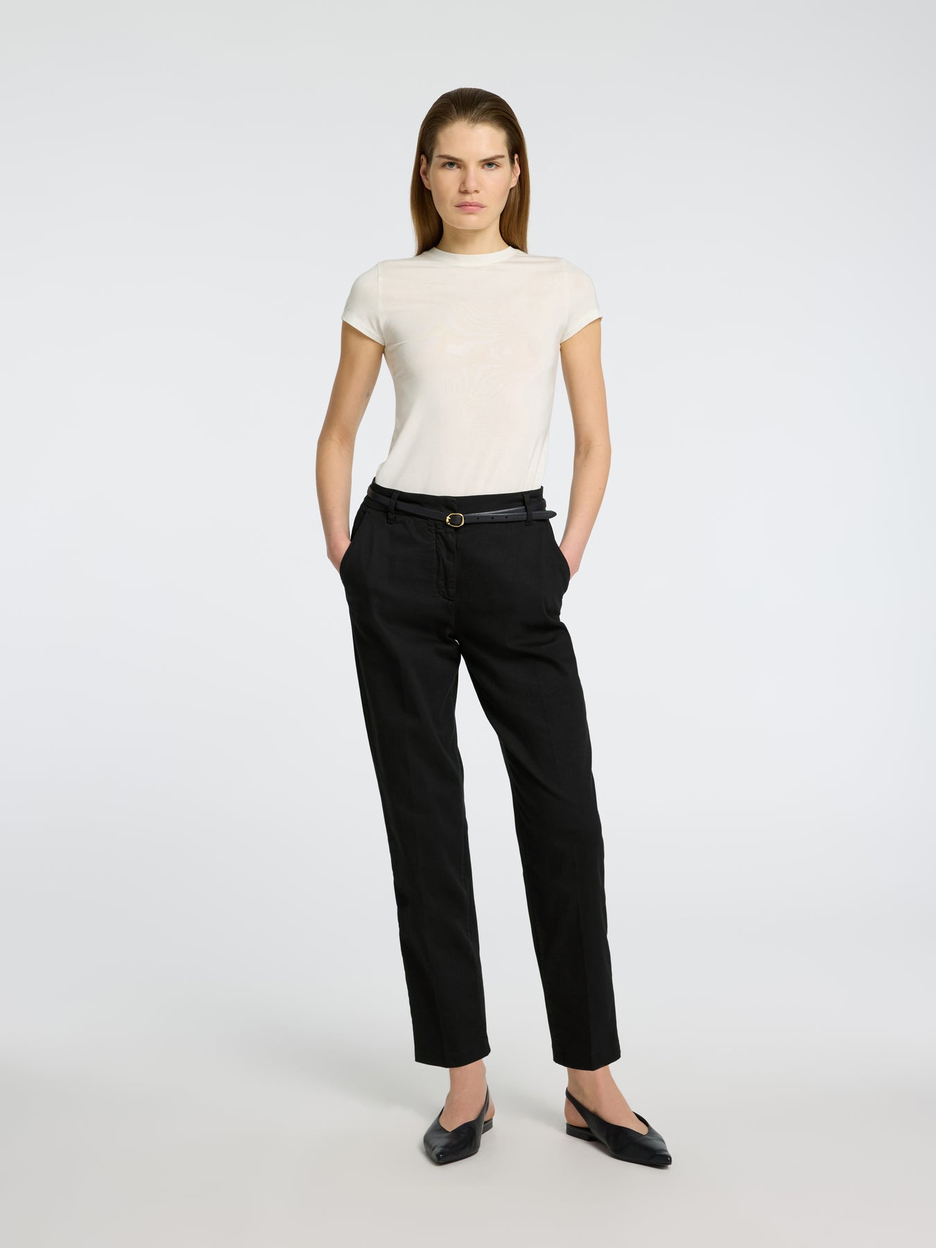 Vera-Rita Mw Cropped Pant Noos - Black