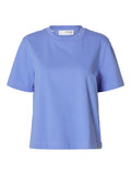 Essential Ss Boxy Tee - Cornflower Blue