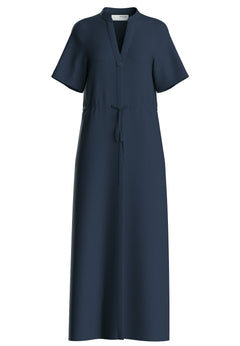 Viva-Damina Ss Ankle Dress Noos - Dark Sapphire