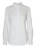 Romie Ls Fitted Shirt - Vit