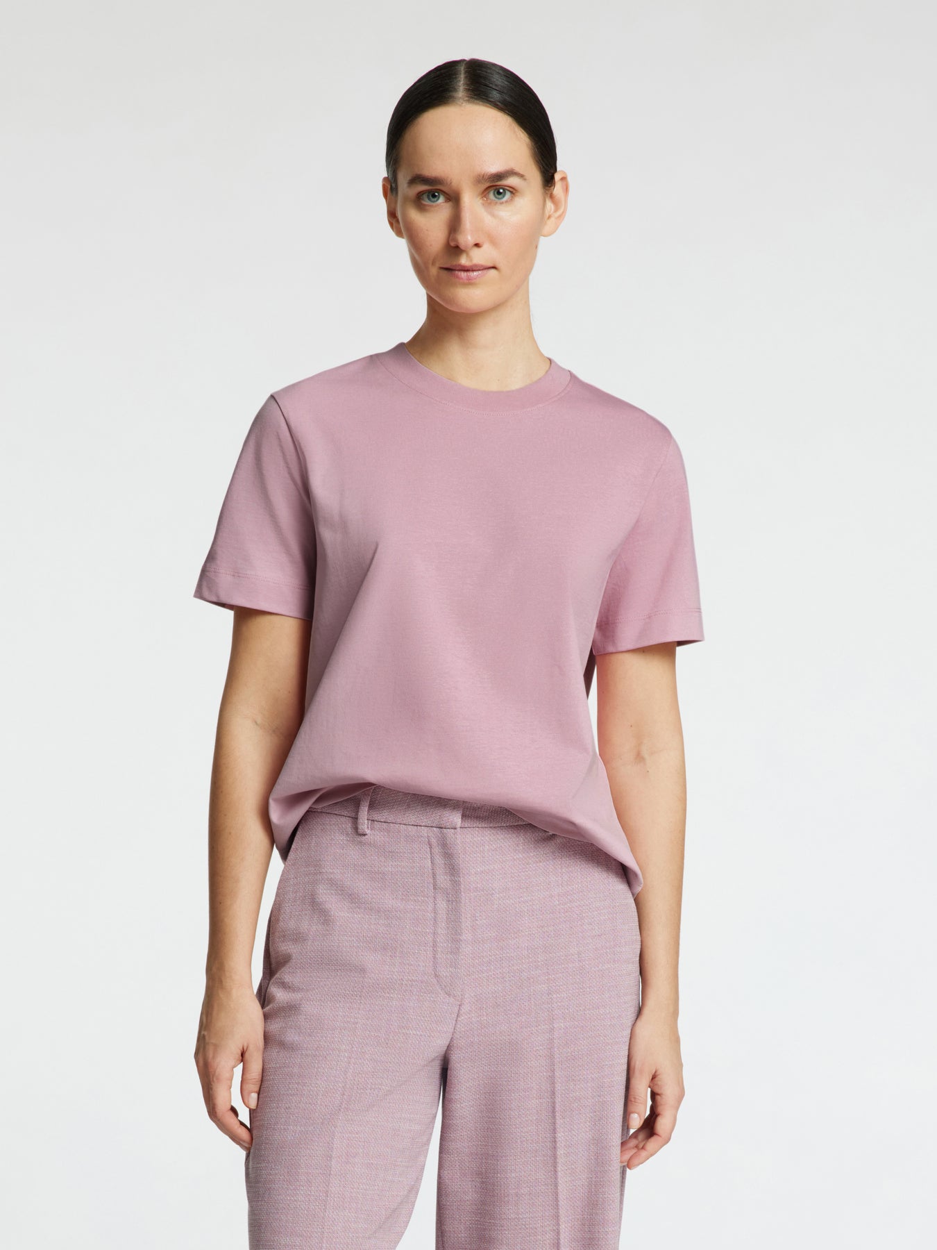 Essential SS Boxy Tee Noos - Bleached Mauve