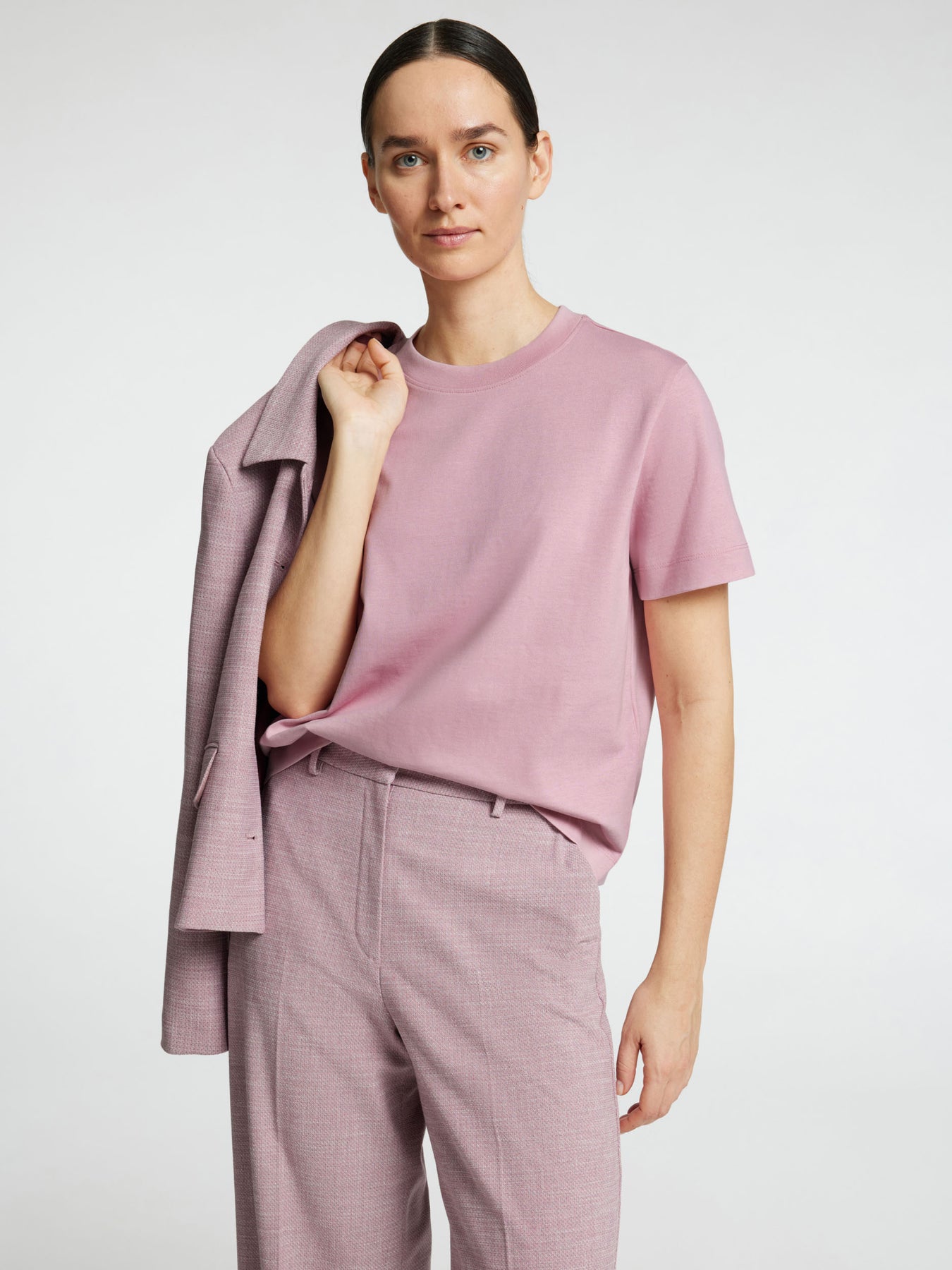 Essential SS Boxy Tee Noos - Bleached Mauve