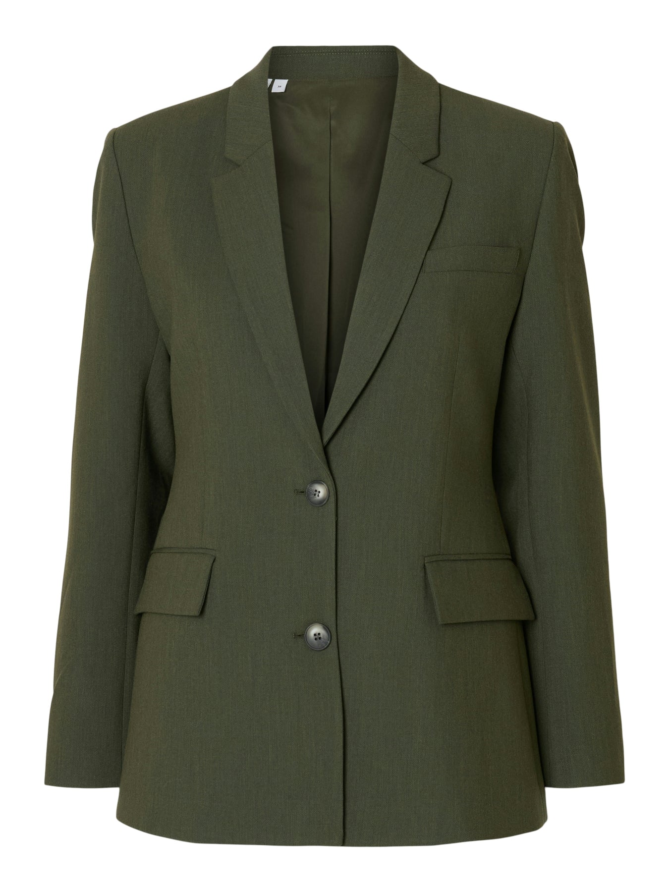 Selected Femme Rita Ls Classic Blazer - Deep Depths Melange