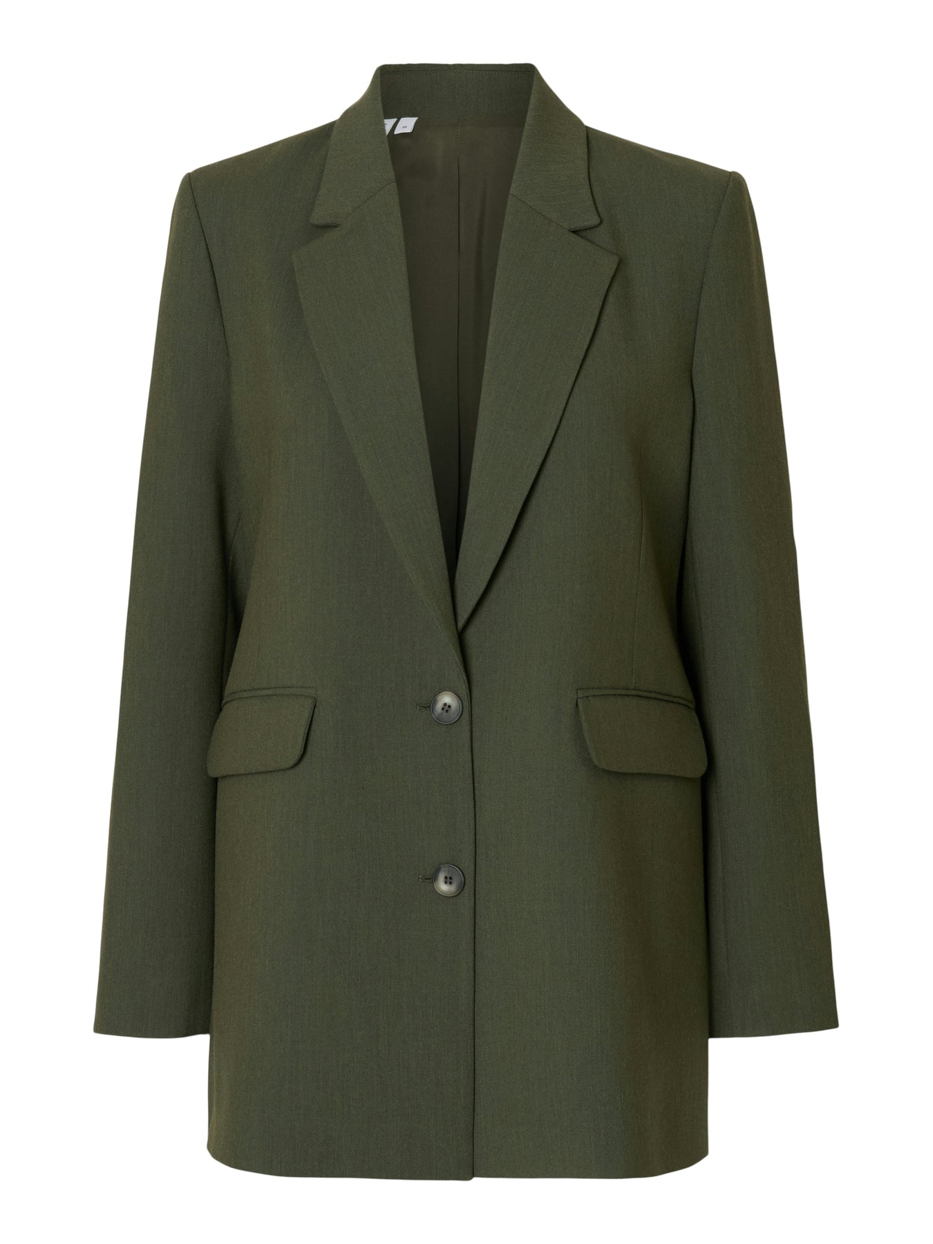 Rita Ls Relaxed Blazer - Deep Depths Melange