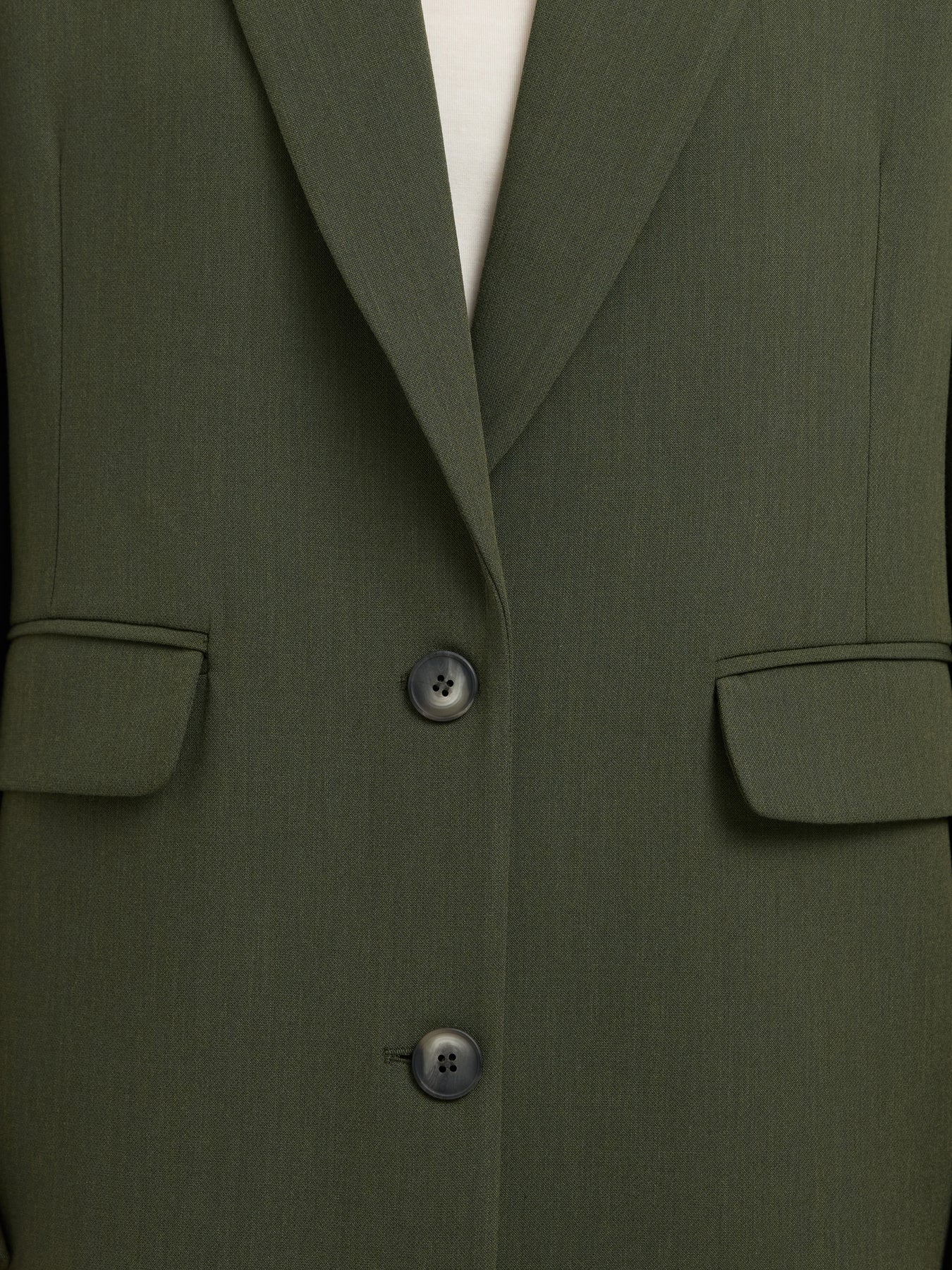 Rita Ls Relaxed Blazer - Deep Depths Melange