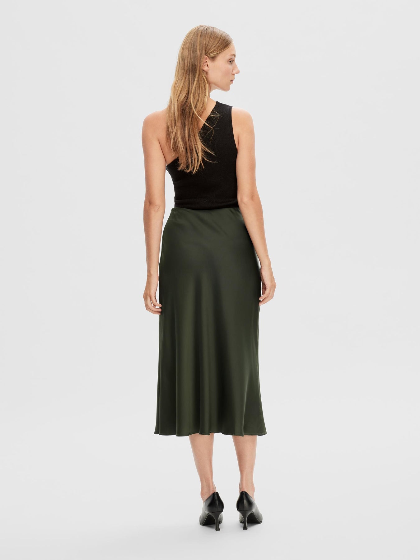 Lena HW Midi Skirt - Duffel Bag