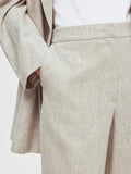 Tania-Eliana Hw Wide Pant - Nomad Melange