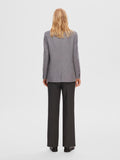 Sasja Wool Blazer - Light Grey Melange