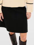 Liva HW Knit Kjol - Svart