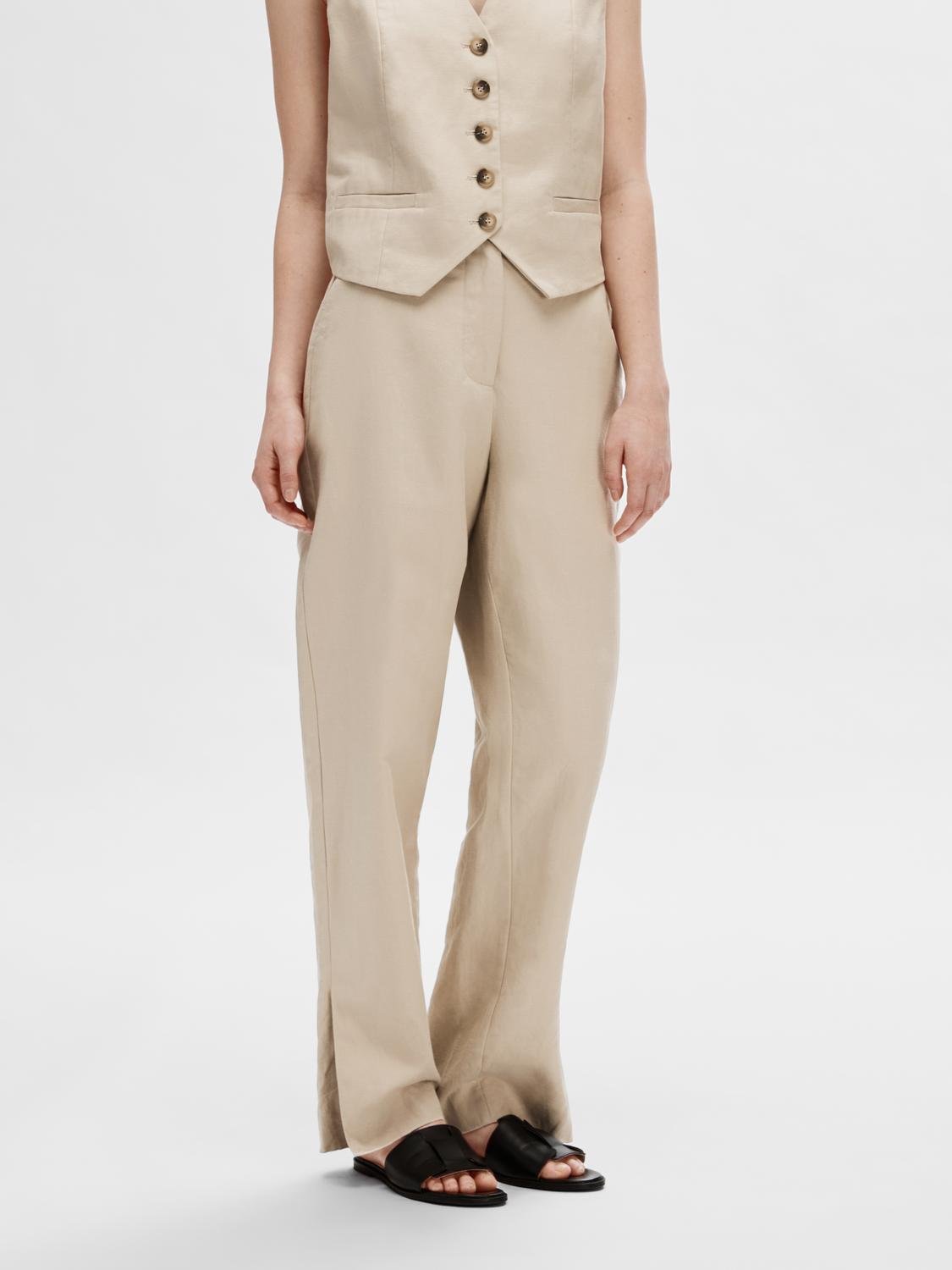 Sine-Eliana HW Straight Pant - Humus