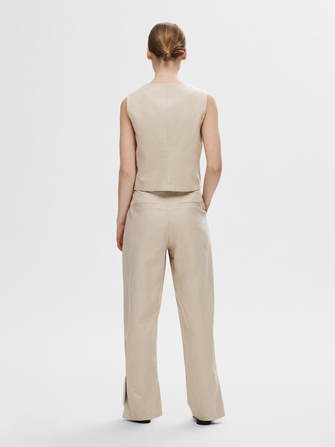 Sine-Eliana HW Straight Pant - Humus