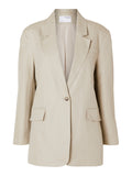 Sine Ls Fitted Blazer - Humus