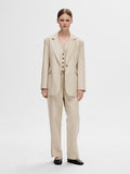 Sine Ls Fitted Blazer - Humus