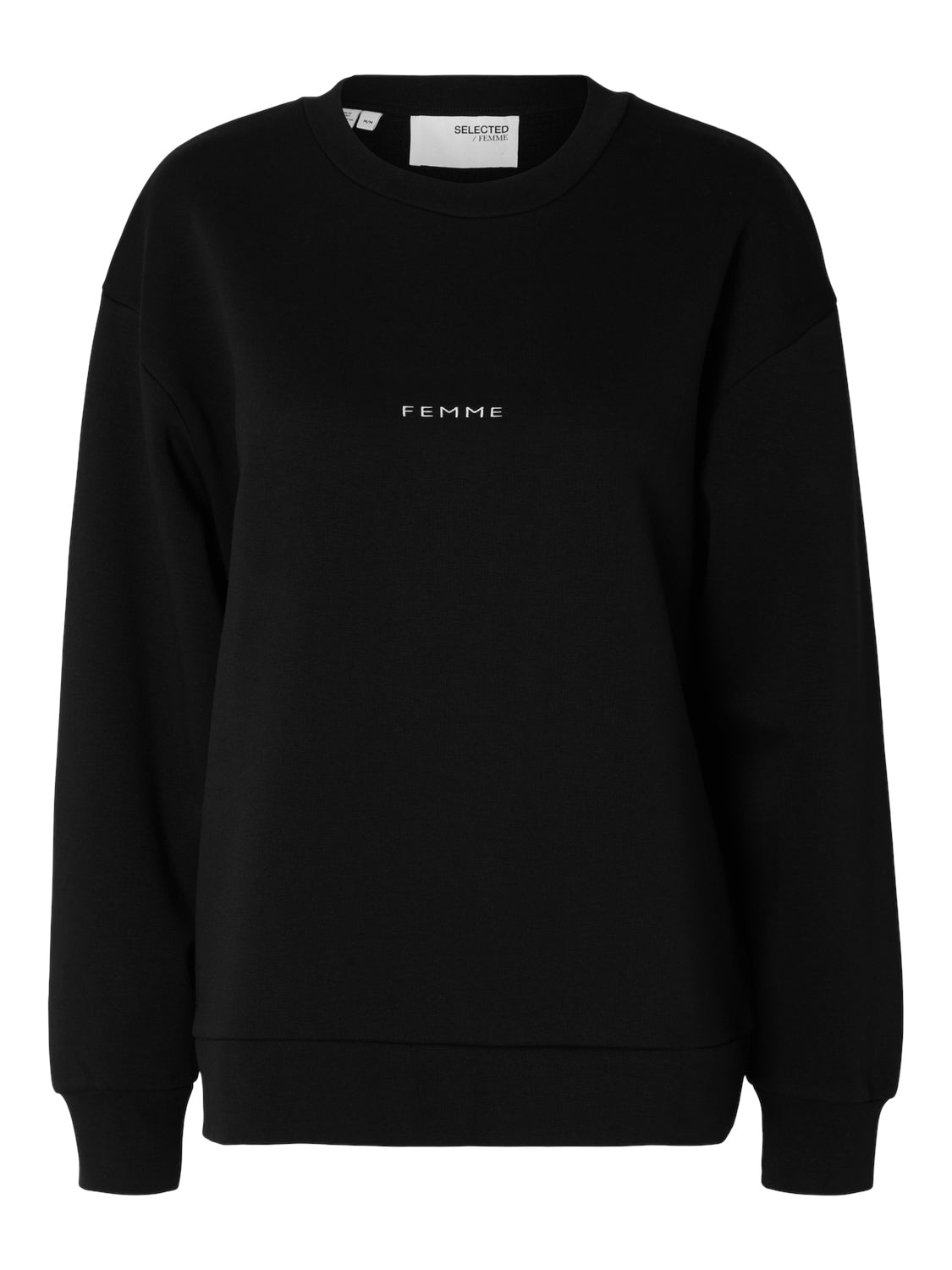 Lisa Hankie Ls Crew Neck Sweat - Svart