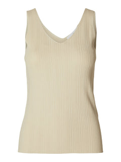 Trixie New Sl Knit Top - Birch