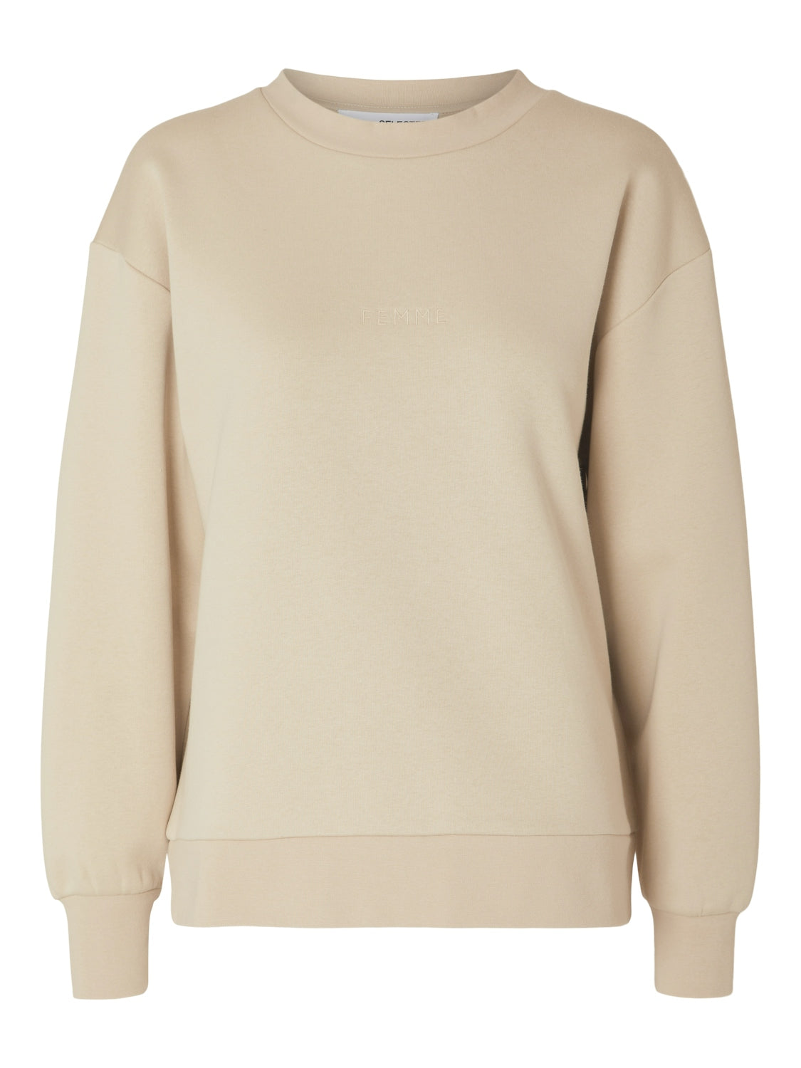 Lisa Hankie Ls Sweatshirt - Oatmeal