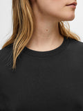 Essential Ss Short Tee Dress - Black