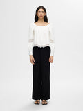 Alix Ls Top - Snow White