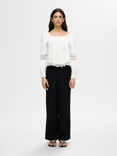 Alix Ls Top - Snow White