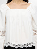 Alix Ls Top - Snow White