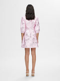 Demmi-Siv Ss Wrap Dress - Cradle Pink
