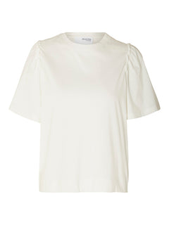 Penelope 2/4 Ruffle Tee Noos - Snow White