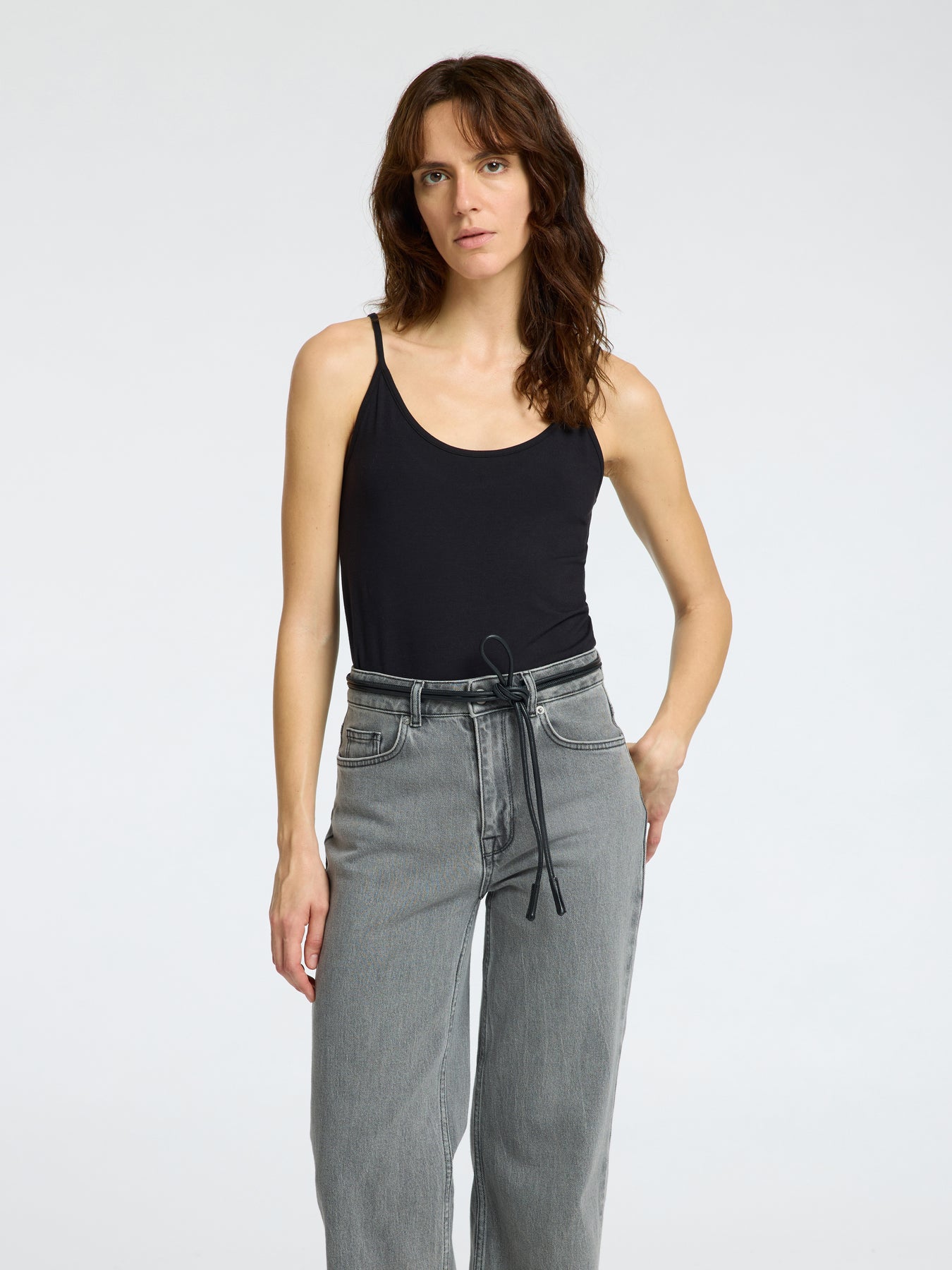 Manja Sl Singlet Top Noos - Svart
