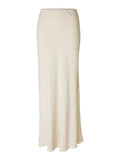 Selected Femme Viva-Lena HW Ankle Skirt - Sandshell
