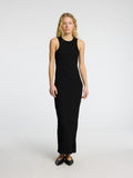 Anna Sl Ankle Tank Dress - Svart