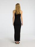 Anna Sl Ankle Tank Dress - Svart