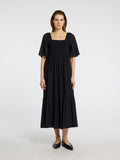 Dora SS Ankle Dress - Svart