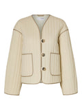 Linn quiltad jacka - Birch