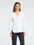 Naja Ls Fitted Buttoned Shirt - Bright White