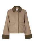 Ashley Wool Jacket - Greige Melange