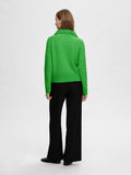 Lulu Mika Half Zip Ls Knit - Classic Green Melange