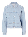 Hazel Ls Denimjacka - Ljusblå denim