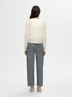 Ria Ls Knit Cardigan - Birch