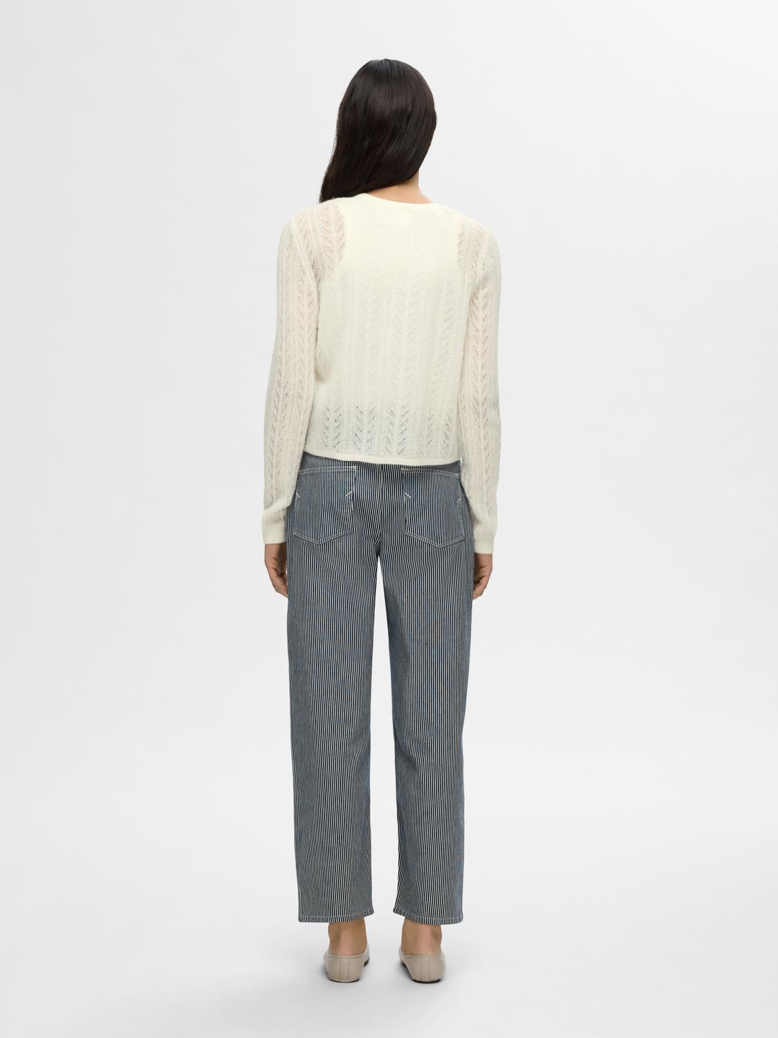 Ria Ls Knit Cardigan - Birch