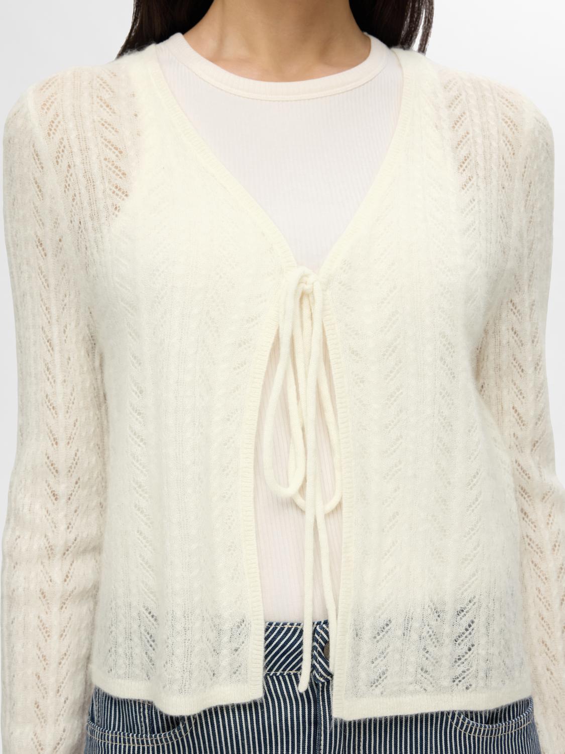 Ria Ls Knit Cardigan - Birch