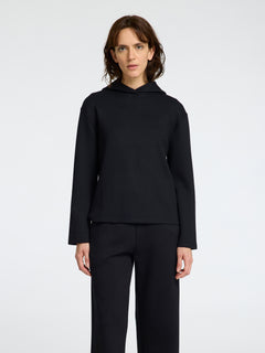 Emma Ls Sweat Hoodie - Black