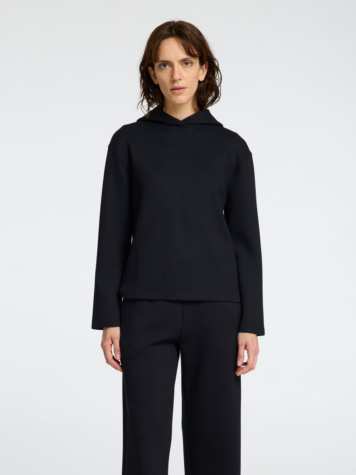 Emma LS Sweat Hoodie - Svart