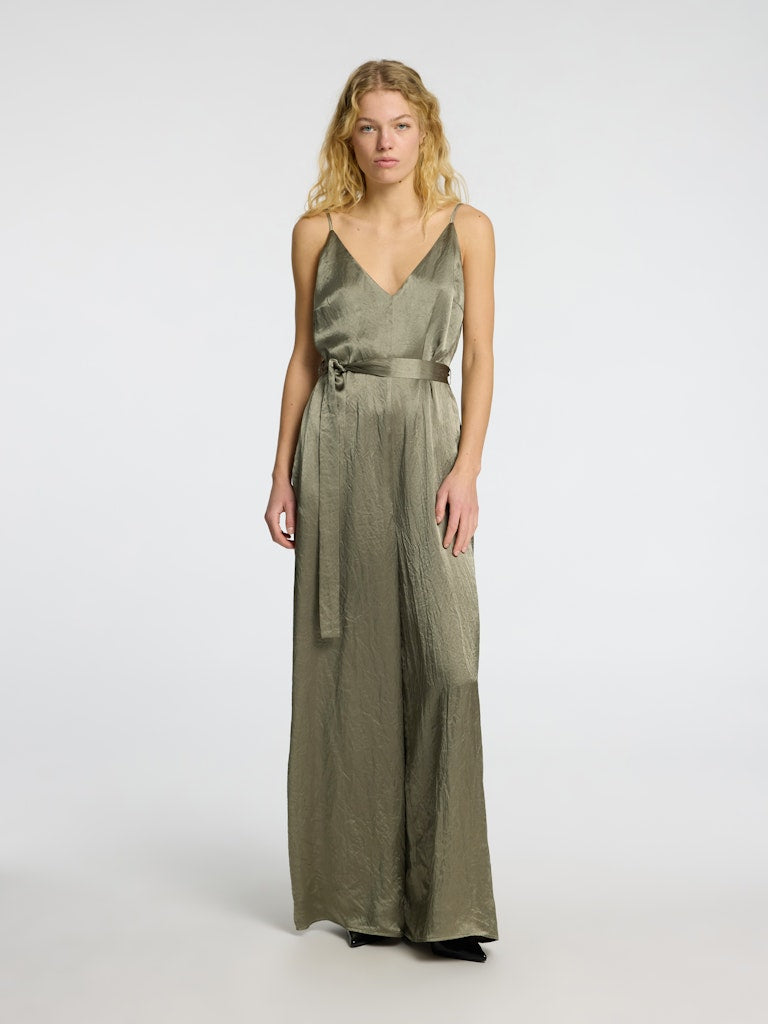 Selene Sl Wide Leg Jumpsuit B - Vetiver