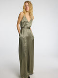 Selene Sl Wide Leg Jumpsuit B - Vetiver