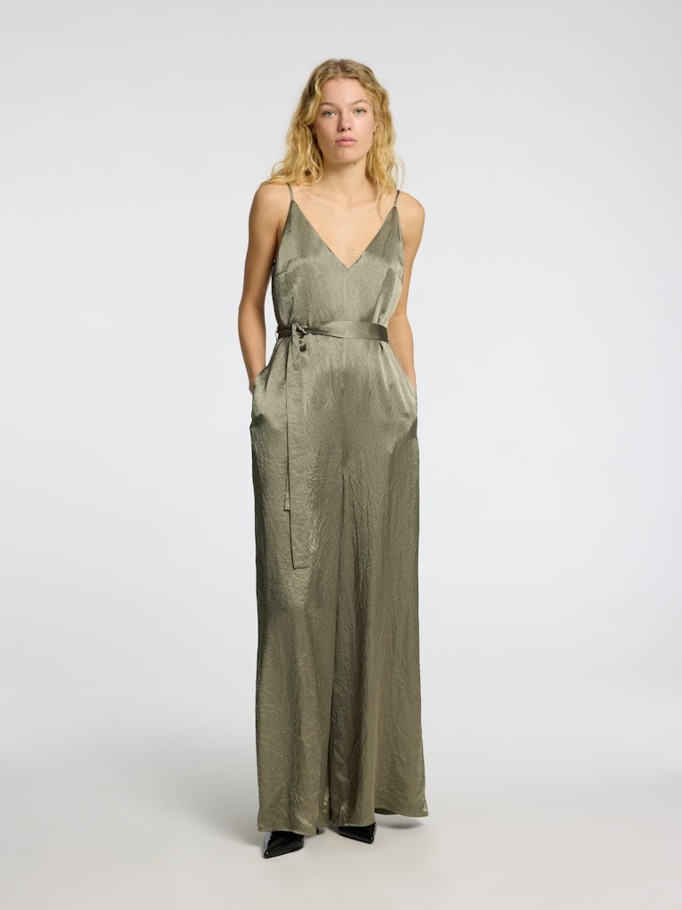 Selene Sl Wide Leg Jumpsuit B - Vetiver