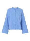 Coria Ls Shirt B - Kornblå