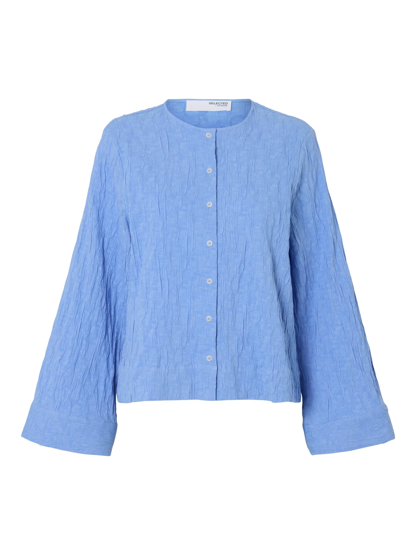 Coria Ls Shirt B - Kornblå